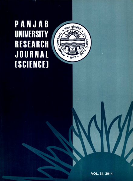 PU Research Journal Science - 64 / 2014