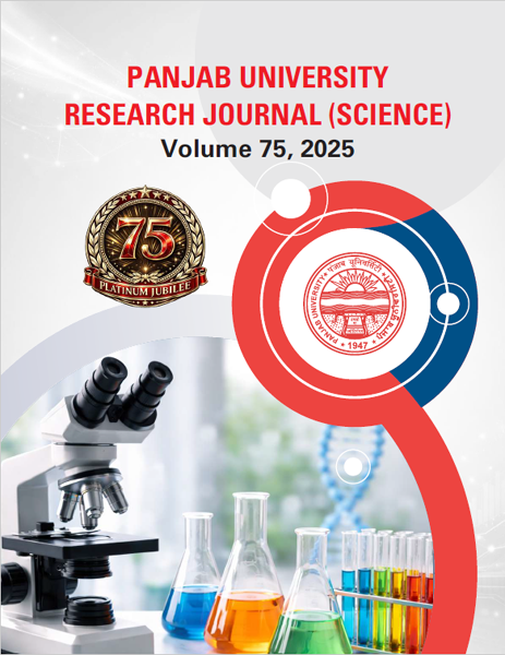 PU Research Journal Science - 75 / 2025